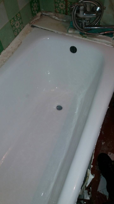 Реставрация эмалевых ванн Полтава